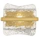 Fosterdale 1 Light 8.25 inch Aged Brass ADA Wall Sconce Wall Light